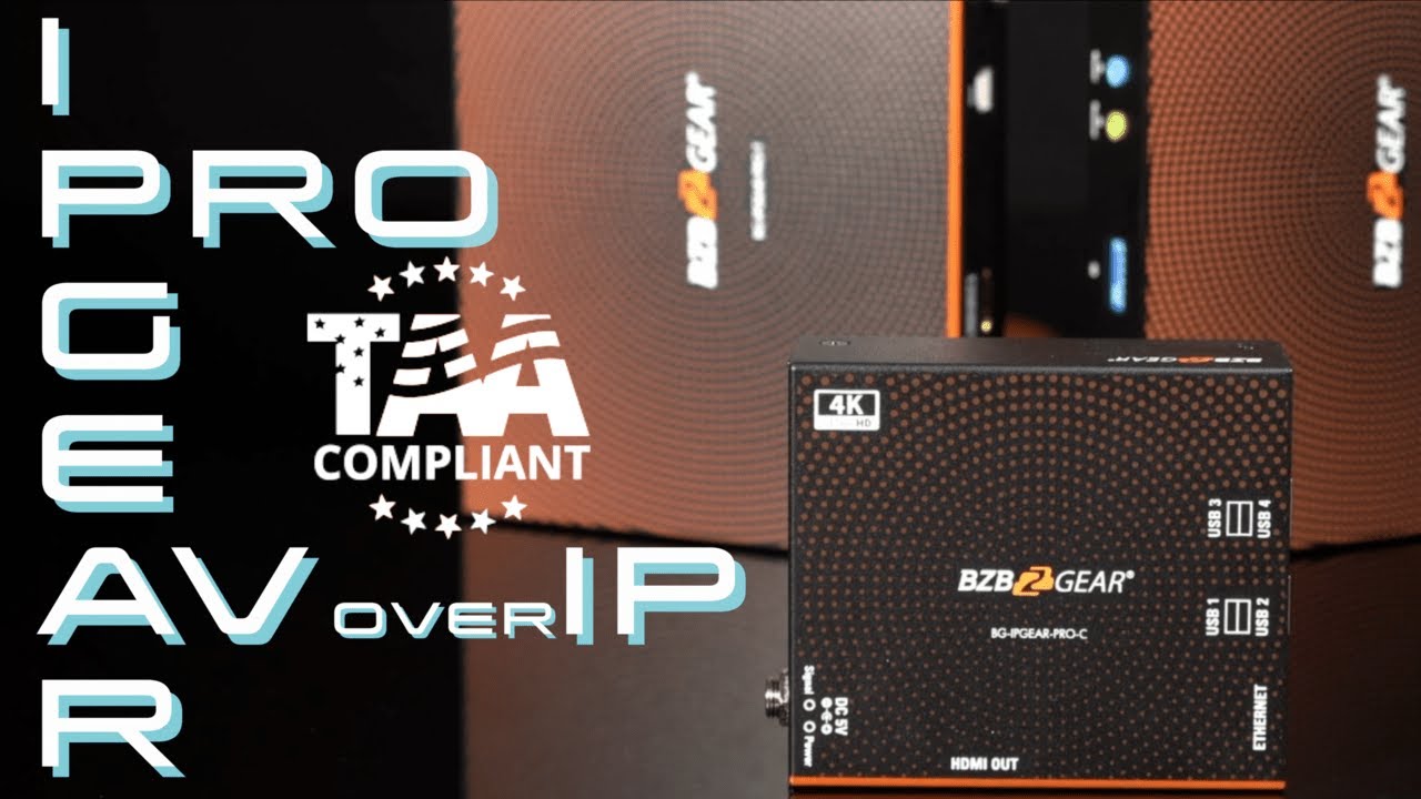 Unleashing the Power of AV over IP: Next-Level Video Distribution with BG-IPGEAR-PRO