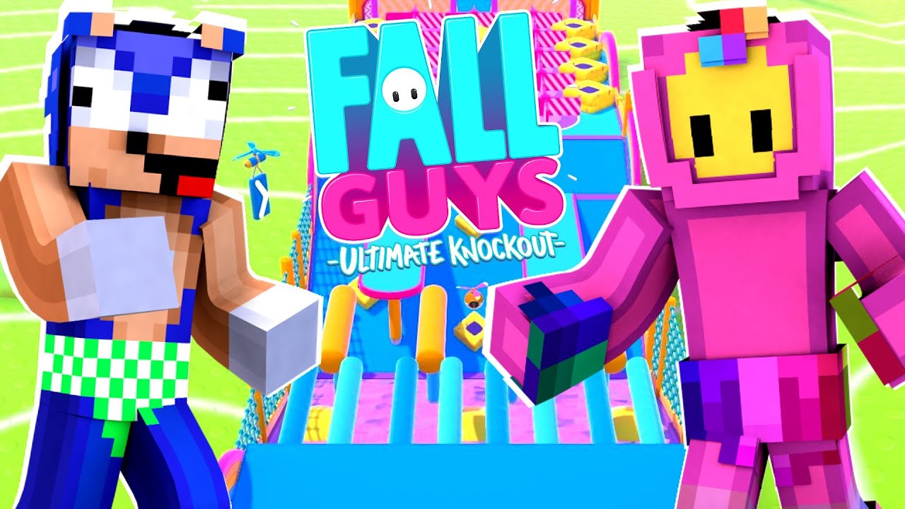 Minecraft Fun House - Baby Sonic Plays Fall Guys! [19]