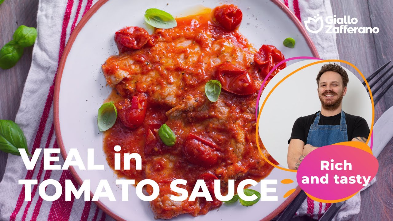 🔥😎 STEAK PIZZAIOLA - VEAL in TOMATO SAUCE🍅🧄