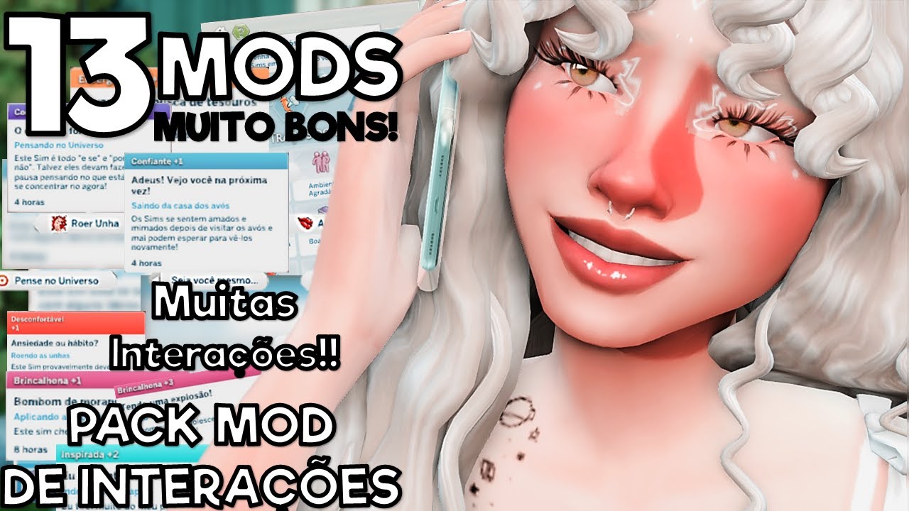 MUITAS INTERAÇÕES!!🗣️💖13 MODS QUE VÃO ACRESCENTAR MUITAS INTERAÇÕESNO SEU JOGO | Mod Review |NIsyms💖
