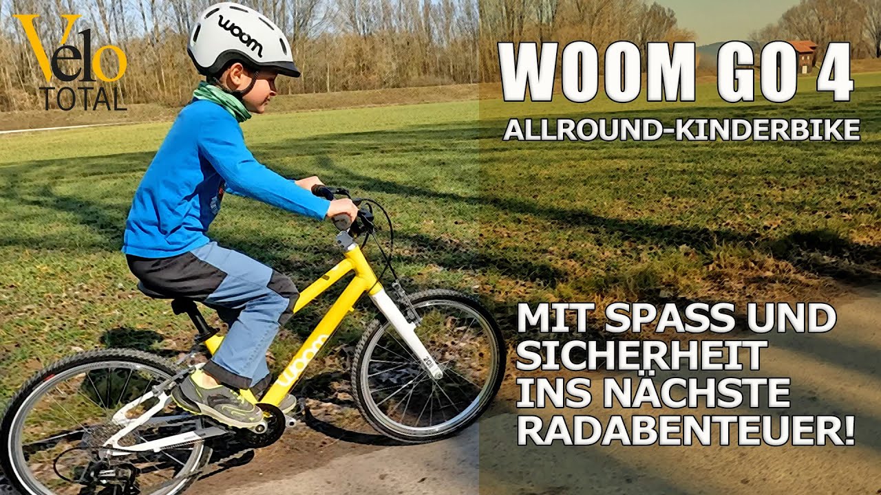 woom GO 4 Allround-Kinderbike: Mit Spaß und Sicherheit ins nächste Radabenteuer!