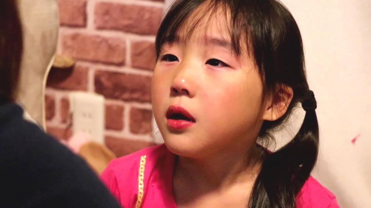寝起きの大泣きで言葉を失ってしまう稚奈