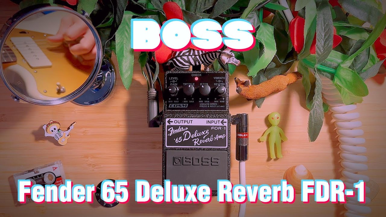 📦 Fender Blackface In A Box | Boss FDR-1 | '65 Deluxe Reverb In A Pedal