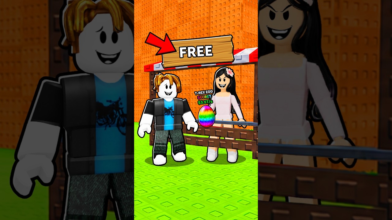 Я поймал её на мошенничестве в ROBLOX: УКРАСТЬ ЯЙЦО&hellip; 😳