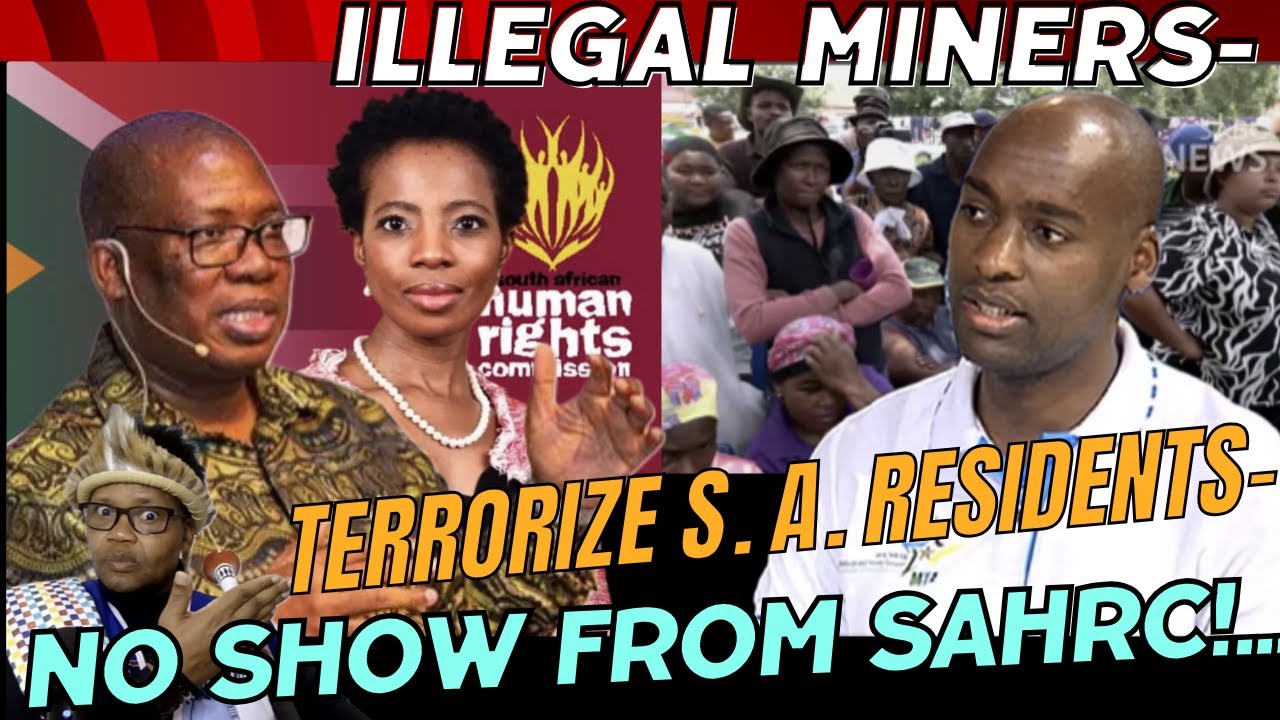 Нелегальные шахтеры терроризируют граждан Южной Африки. #cyrilramafosa #juliusmalema #jacobzuma #...