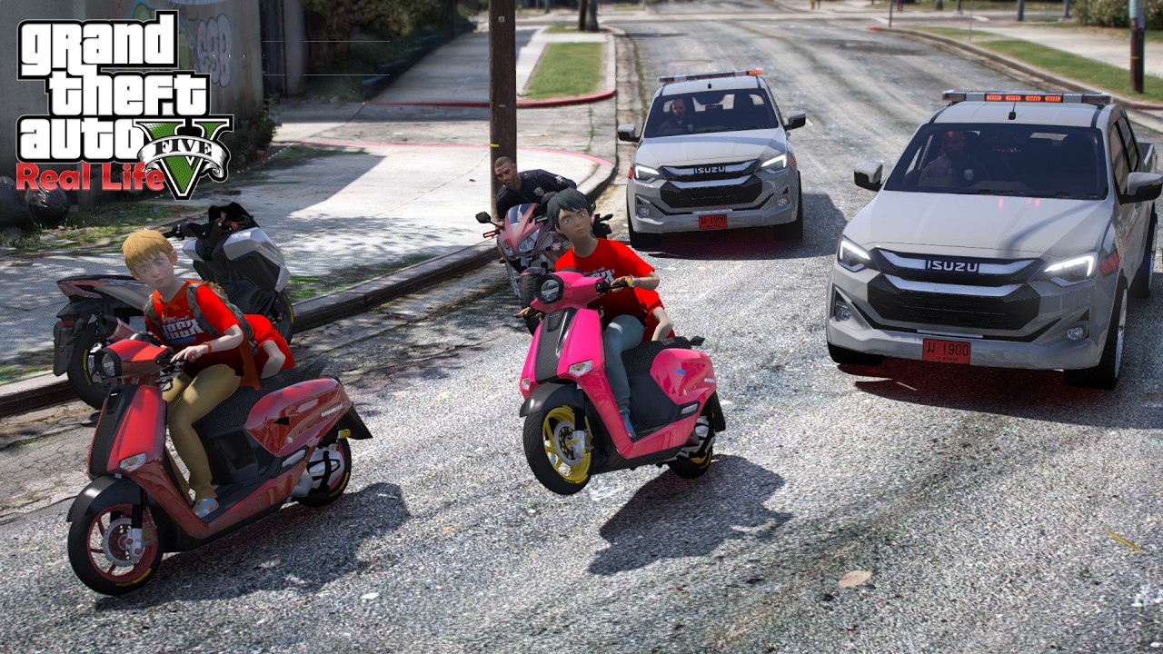 GTA V MOD (Real life) โนบิตะ แอบเอารถแม่ไปแต่ง !! เล่นแบบชีวิตจริง EP.89 #251