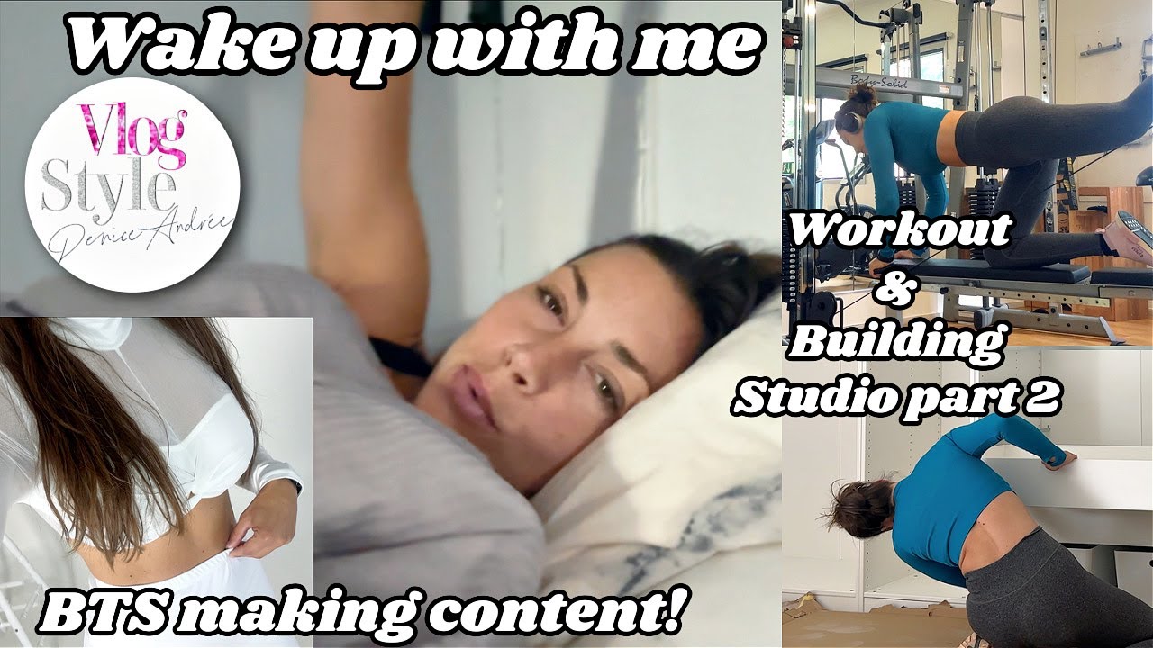 Raw & Real Vlog! Workout, building, model and more #deniceandree