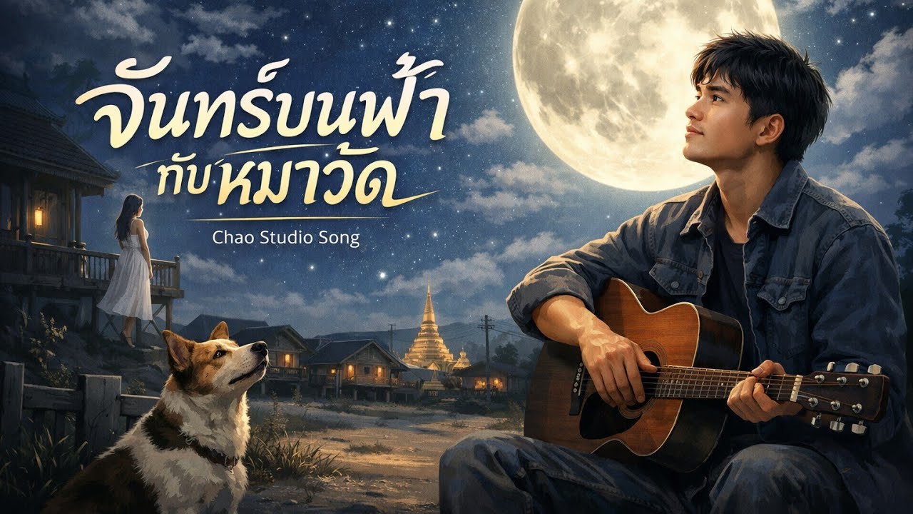 จันทน์บนฟ้า - กับหมาวัด [Official Audio]