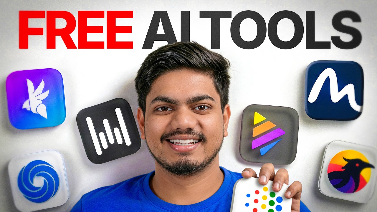 Stop Paying For AI ! These 10 Free AI Tools Are Insane