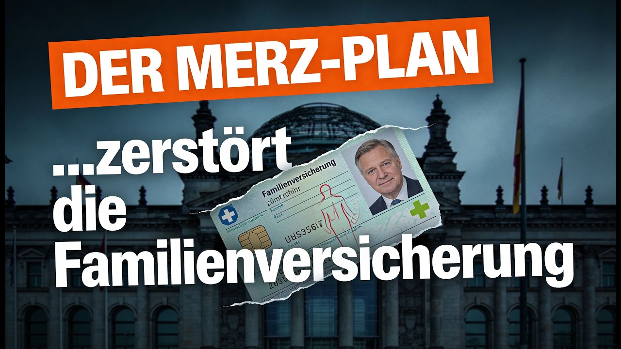 DAS ENDE DER GKV-MITVERSICHERUNG: Wie Friedrich Merz Millionen Frauen in die Altersarmut treibt