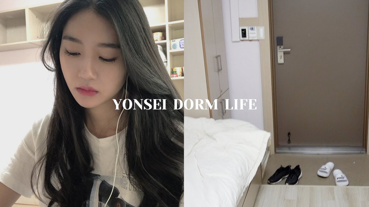 VLOG. 연세대학교 기숙사 그리고 끝도 없는 언박싱