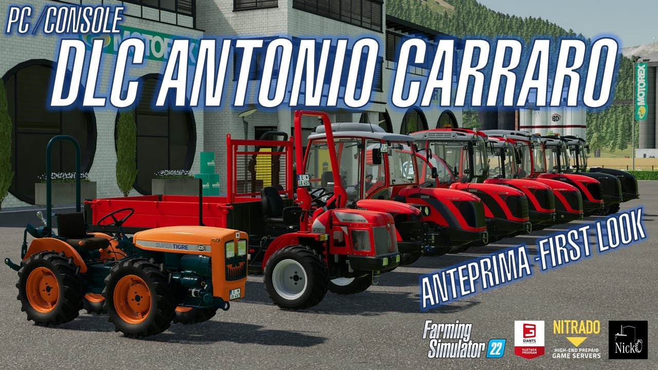FARMING SIMULATOR 22 🚜 DLC ANTONIO CARRARO - ANTEPRIMA [PC & CONSOLE] 22/03/2022