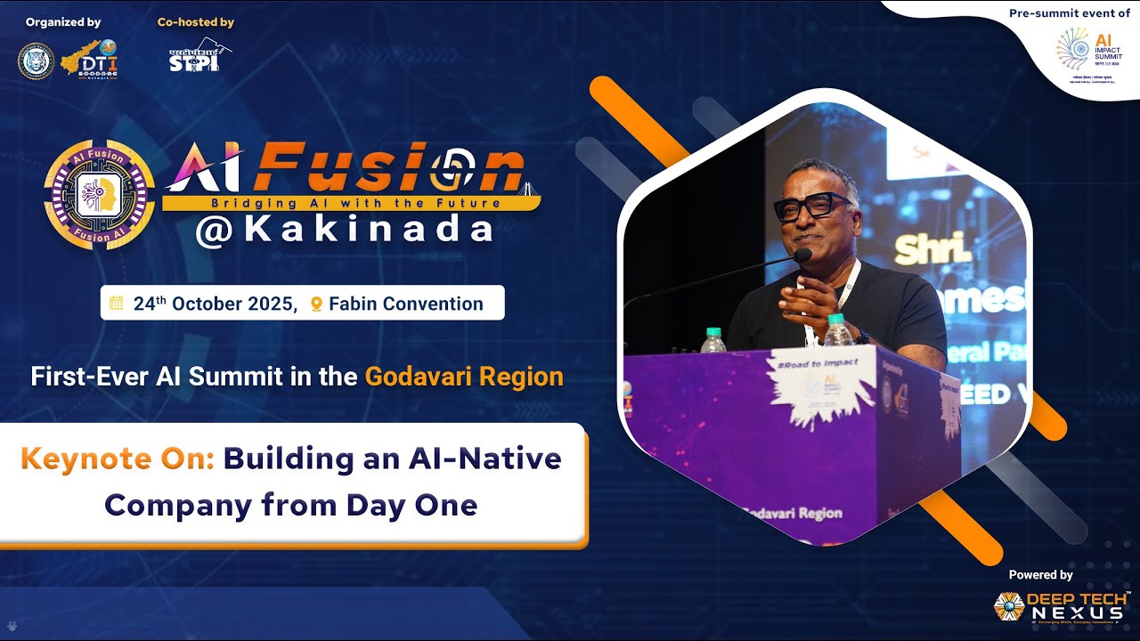 AIFKKD | Keynote on Building an AI-Native Company from Day One