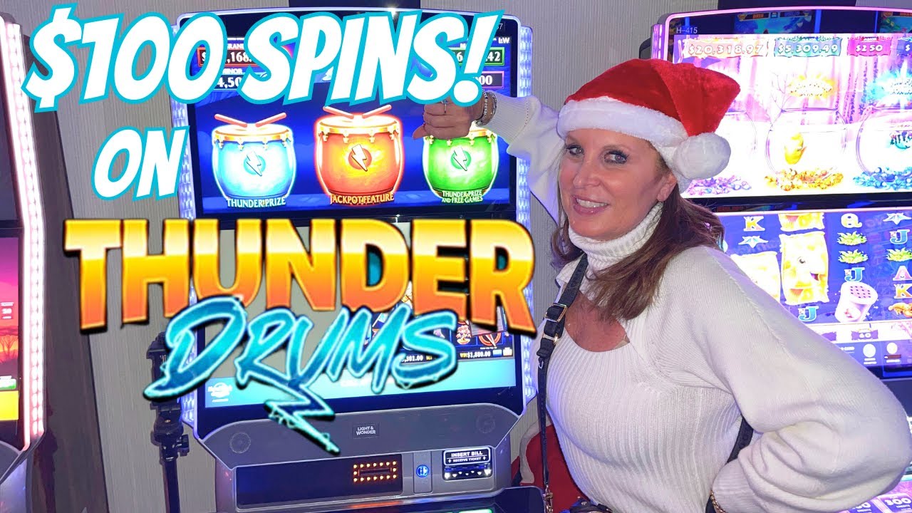 Выигрывайте $100 ВРАЩЕНИЙ в НОВОМ СЛОТЕ THUNDER DRUMS С ВЫСОКИМ ЛИМИТОМ!