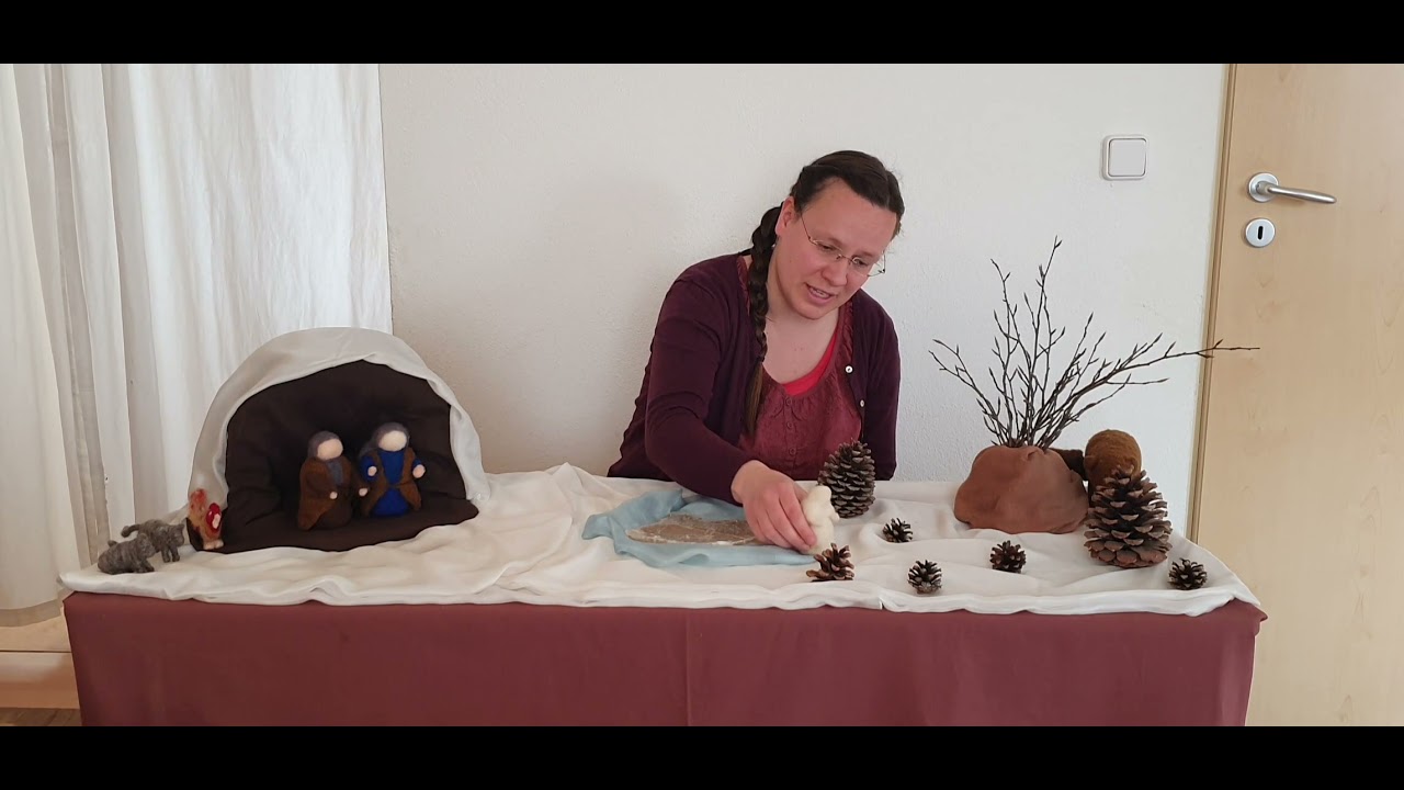 Waldorfpädagogik Das Puppenspiel vom Schneemädchen