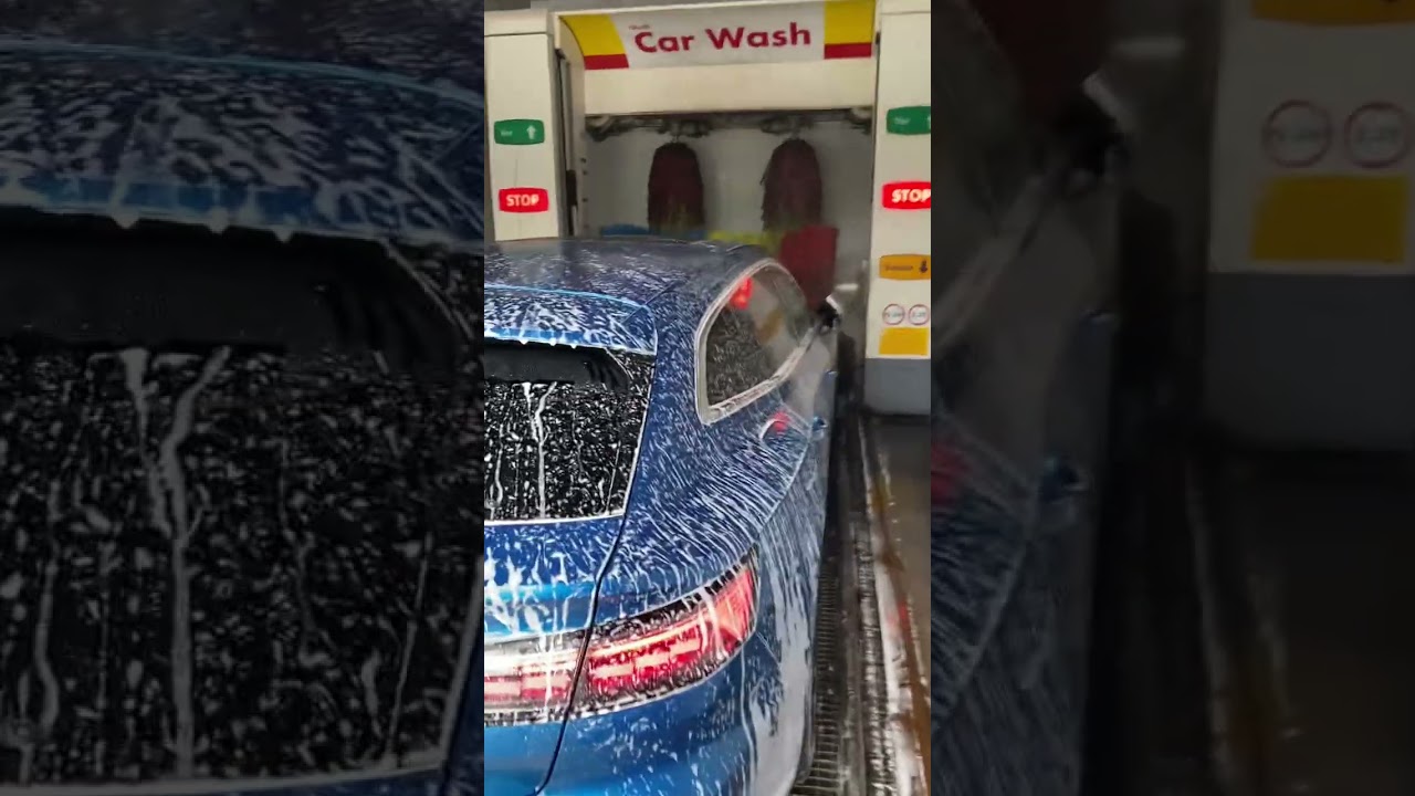 Carwash 29.04.2023, Shell Krefeld, Alte Linner Str. 💦 #carwash #autowaschen #carwashing #autopflege
