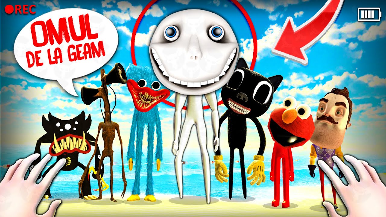OMUL de LA GEAM la CARTOON CAT + HUGGY Acasa la 3 DIMINEATA!