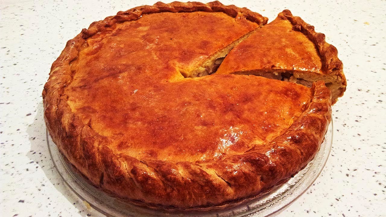 Super Dadli, Yumşaq Ətli Piroq Resepti.Etli  Kek Tarifi.Мясной Пирог.