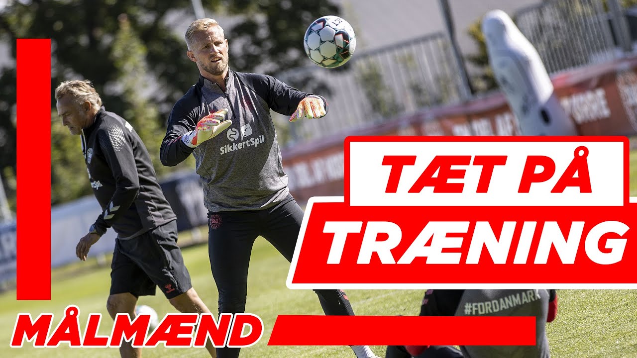 Schmeichel, Lössl og Hansen konkurrerer under opvarmningen