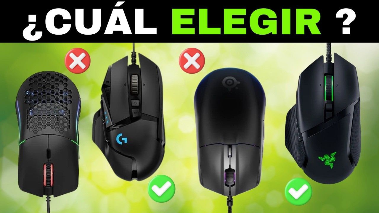 ✅ 7 MEJORES Ratones Gaming con Cable Buenos y BARATOS [2026]🖱️ Mouse Gaming CALIDAD-PRECIO