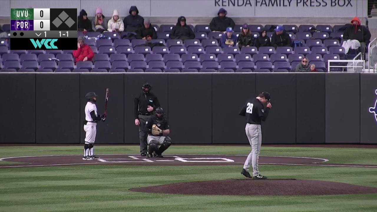 Portland Baseball vs Utah Valley - Game 3 (0-1) - Full Game