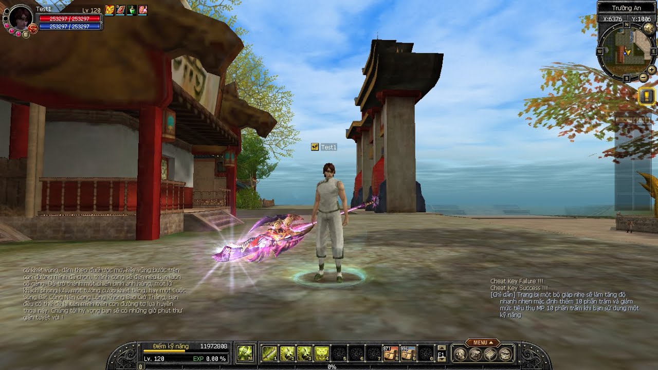 [Silkroad Offline] SHARE MÁY ẢO VMW SRO 3JOB || MAP 120 || Chuẩn VDC