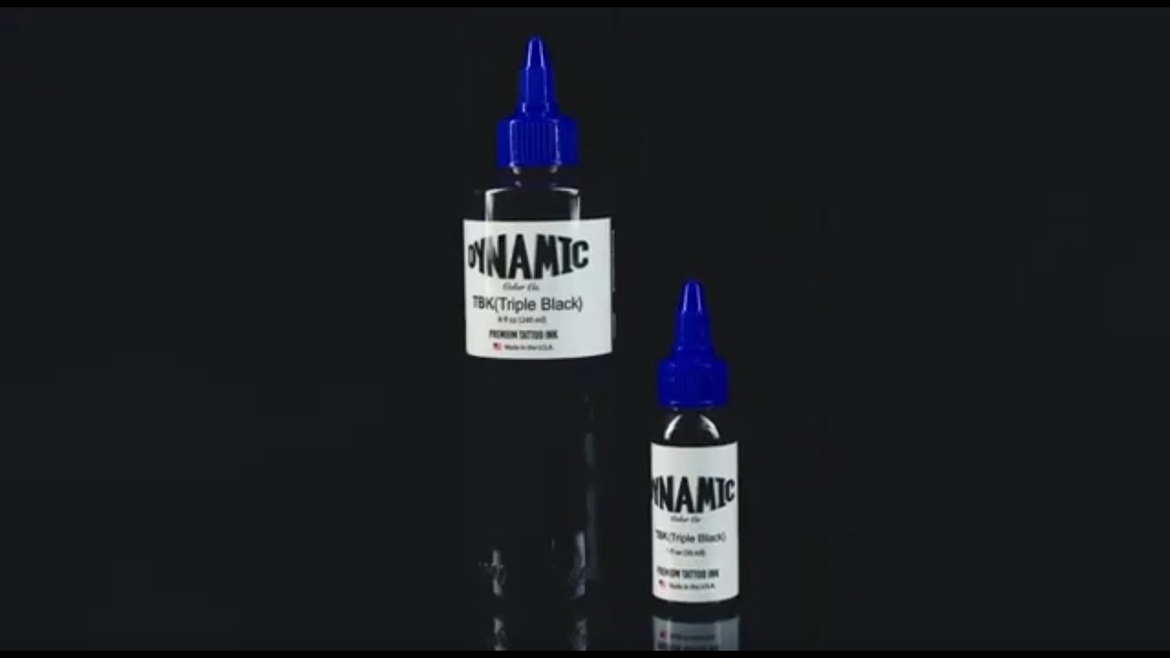 Dynamic Tattoo Ink Triple Black &ndash; Ultra-Deep, Smooth & Long-Lasting Tattoo Pigment
