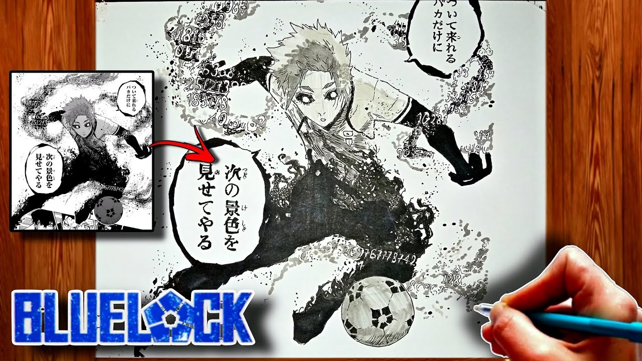 How to Draw Sae Itoshi, Flow | Blue Lock | ブルーロック | Step-by-Step Tutorial