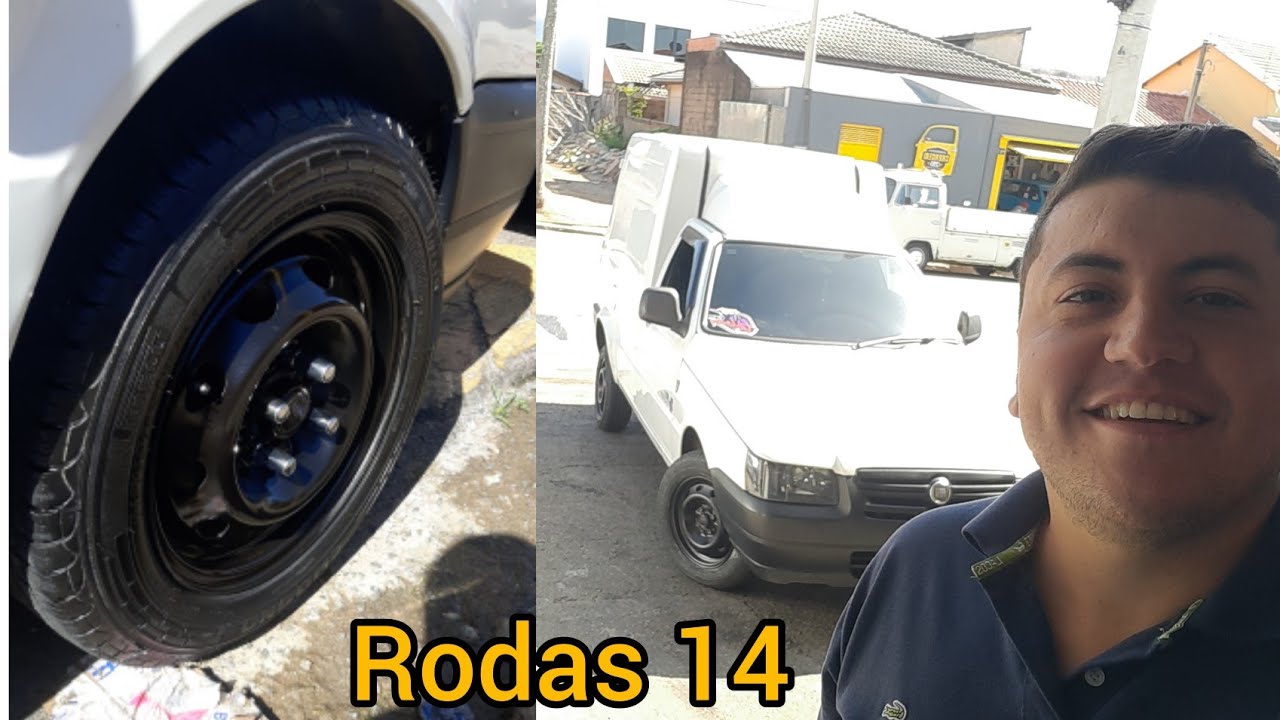 Rodas 14 Na Fiorino/uno,Novo Setup na minha Fiorino 🤩