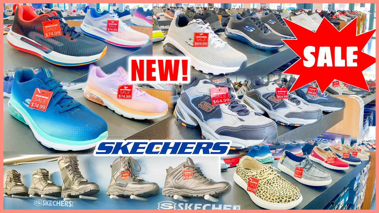 ❤️SKECHERS OUTLET SALE *MEN’S & WOMEN SHOES* SKECHERS MEMORY FOAM WORK SHOES✦SHOP WITH ME AUG 2021❤︎