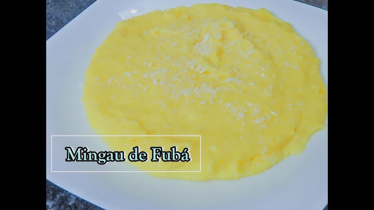 MINGAU DE FUBA COM COCO DE UM JEITO SUPER FÁCIL