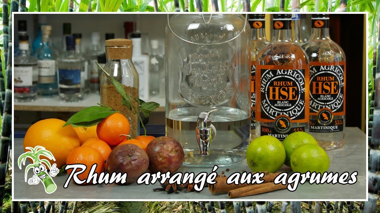 Rhum Arrangé aux Agrumes - Rhum arrangé #2