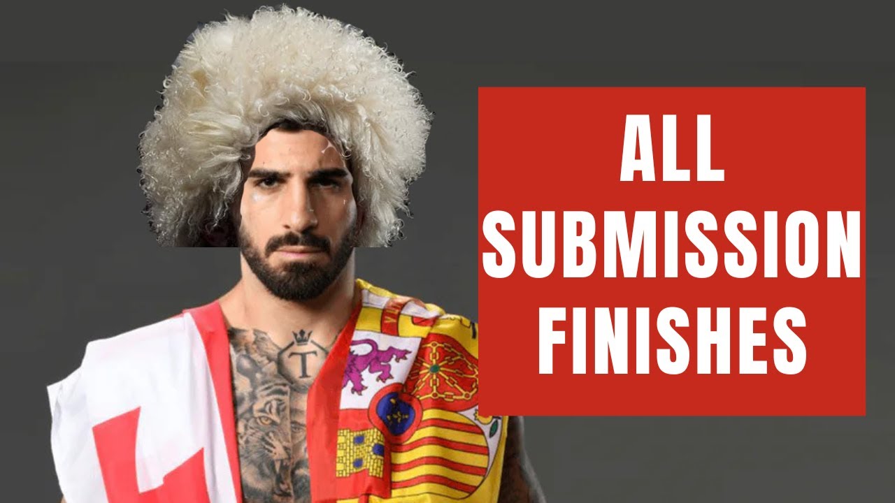 Ilia Topuria Submission Finishes | UFC | Highlights