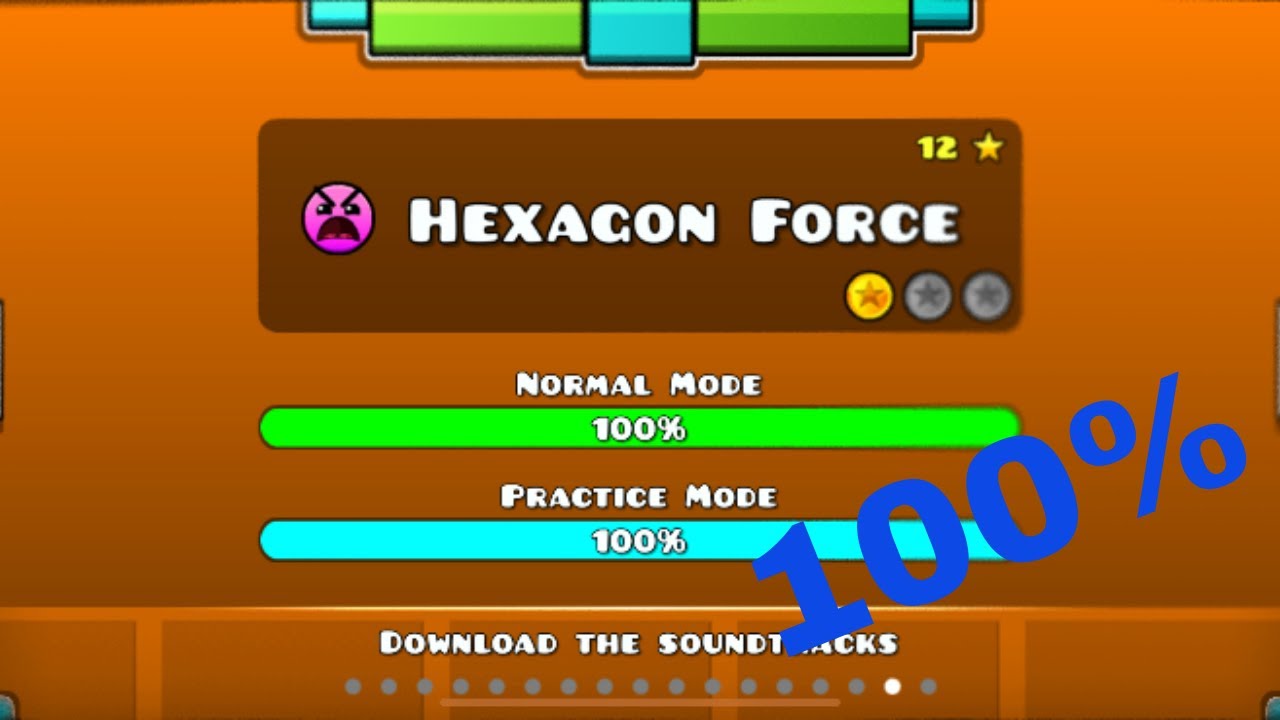 Hexagon Force - Geometry Dash