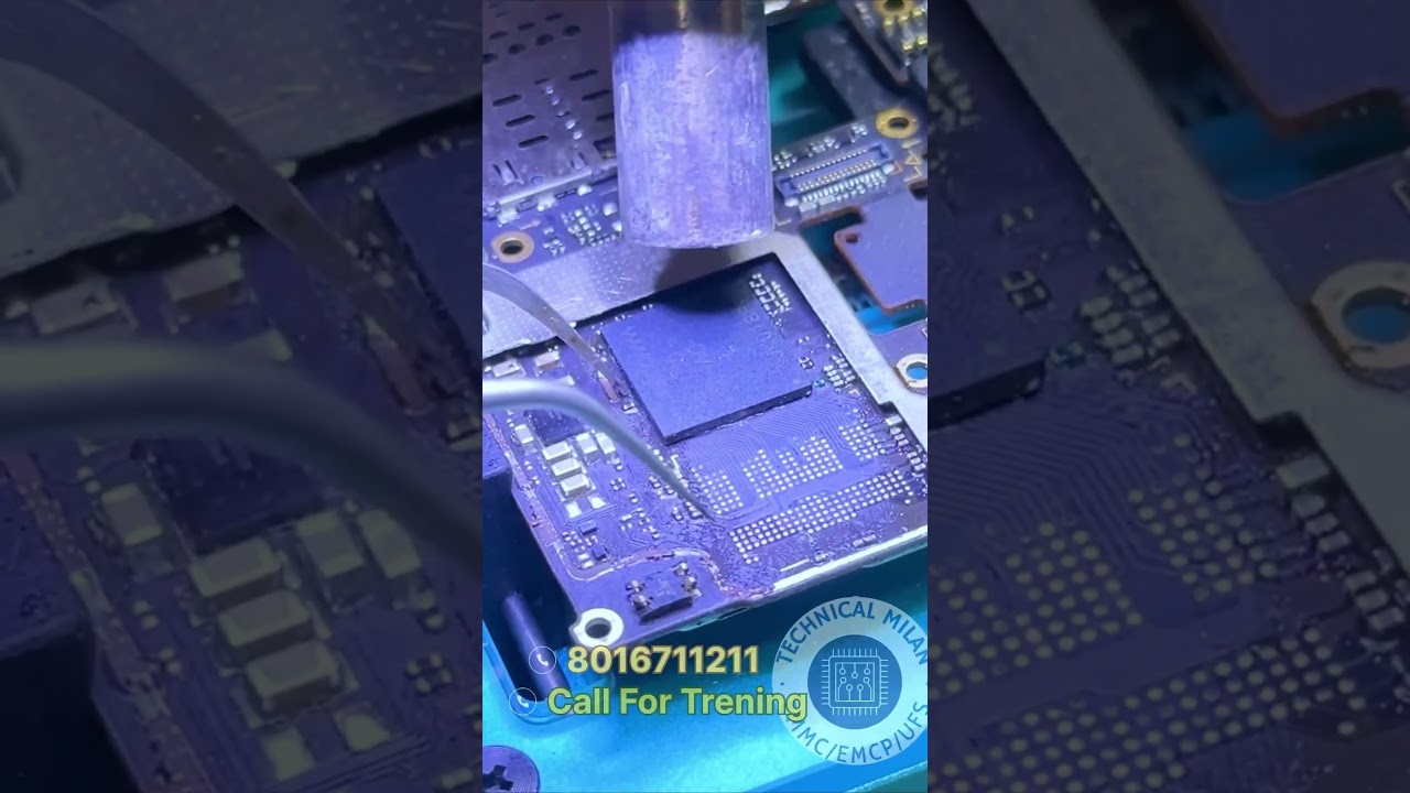 POCO X3 DEAD FIX #technicalmilan #emmcrepair #repair #ufs #emmcrepairinginstitute