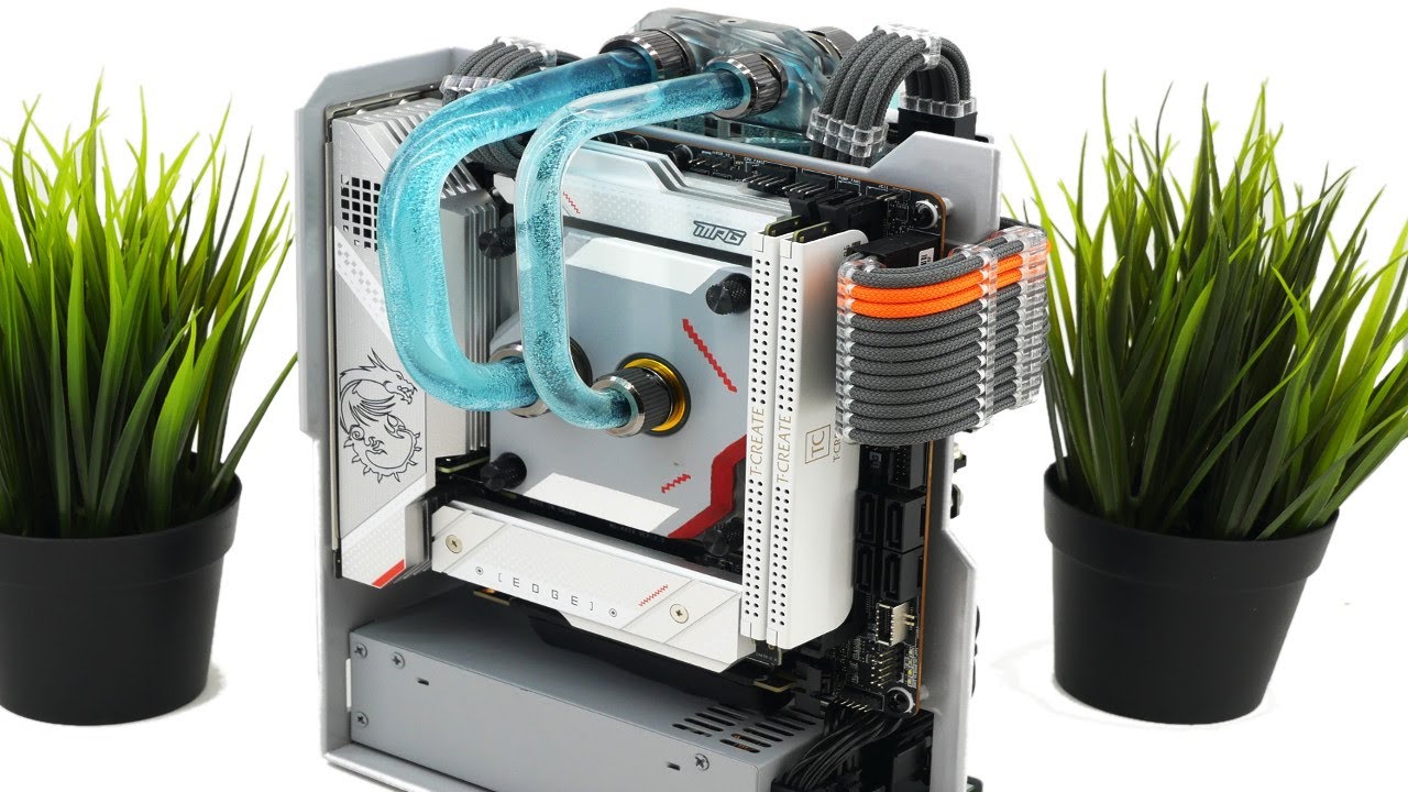 This is ITX build .. with separate liquid cooling | DreamCore |Gaming PC Build