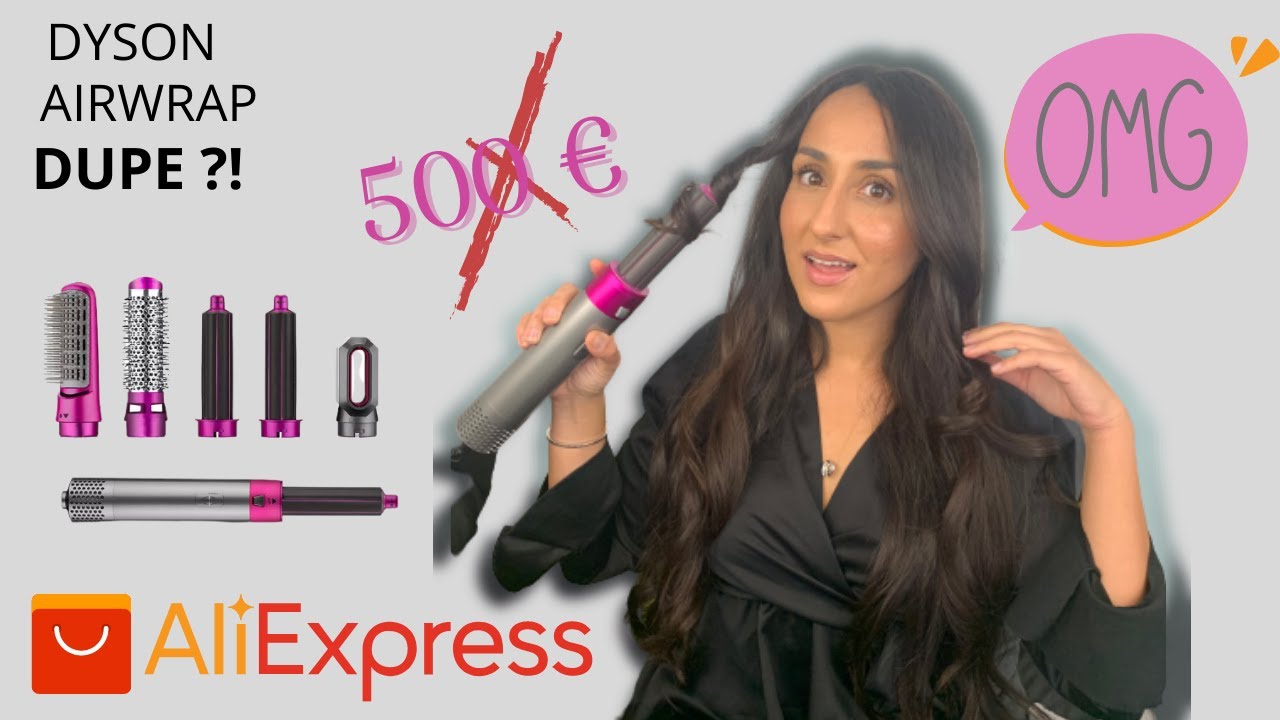 JE TESTE LE DUPE DU DYSON AIRWRAP D'ALIEXPRESS ! JE SUIS CHOQUEE 😱