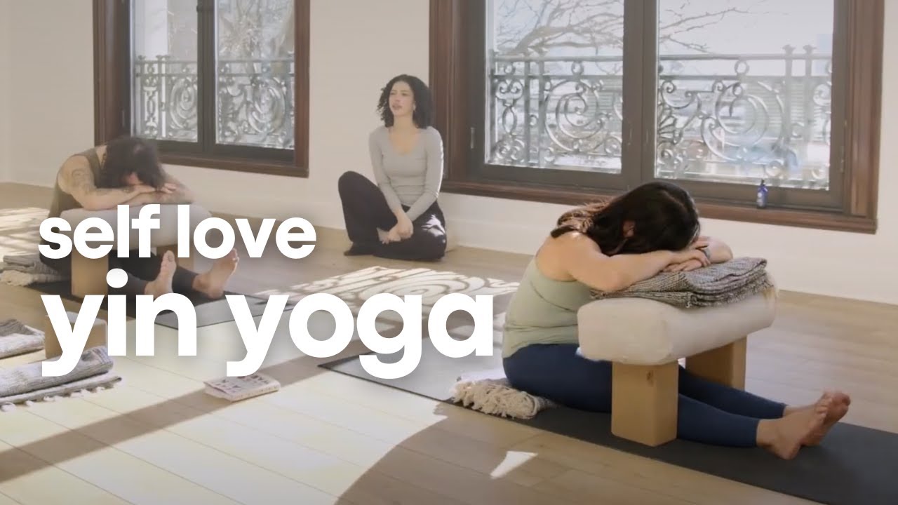 Yin Yoga for Self Love & Intimacy ❤️ 60 Minute Yin Yoga Class with Lindsay Monal