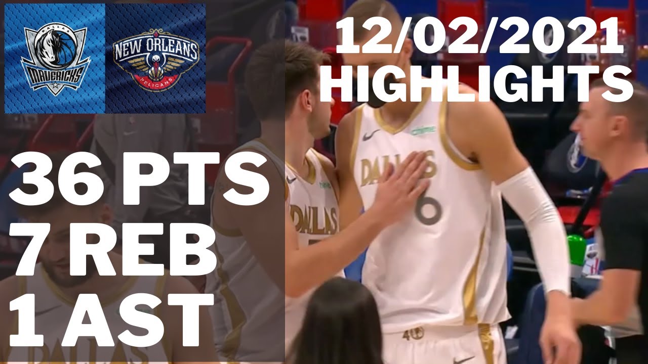 Kristaps Porzingis vs. Pelicans: 36 pts, 7 reb, 1 ast HIGHLIGHTS 2020/21 Regular Season [12.02.21.]