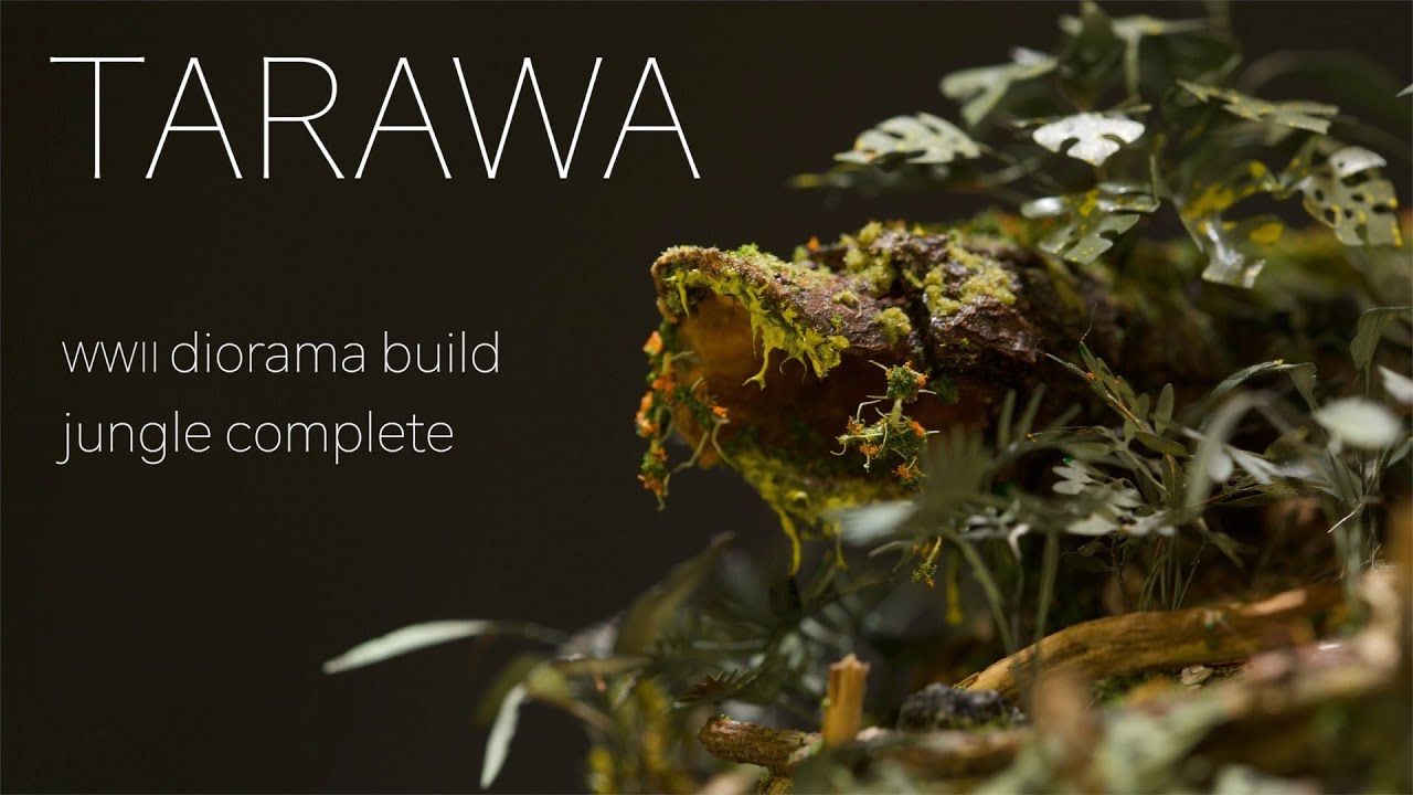 TARAWA: WWII Japanese Island Defensive Position diorama - Update III