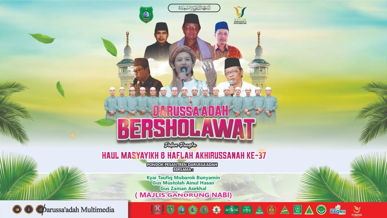 🔴 LIVE || DARUSSAADAH BERSHOLAWAT Bersama Majlis Gandrung Nabi (Grobogan)