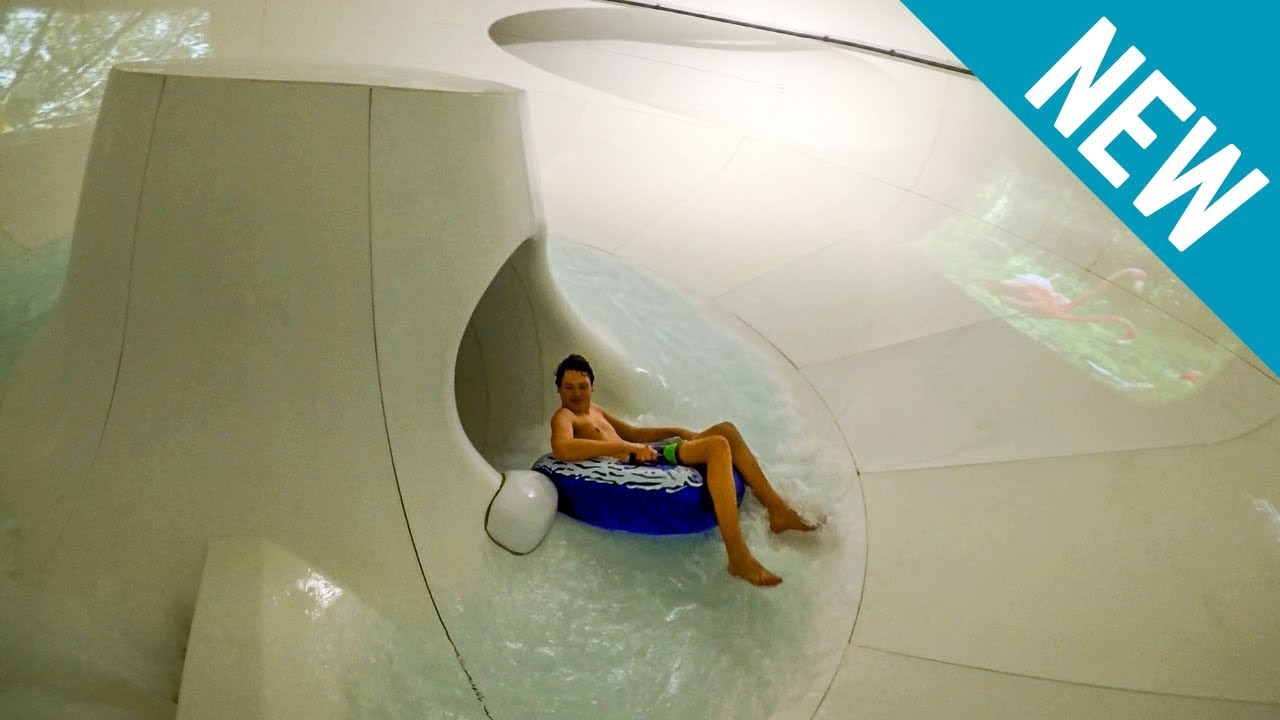 Coral Reef Waterworld - Poseidon's Peril [NEW] Space Bowl Trichterrutsche Onride POV