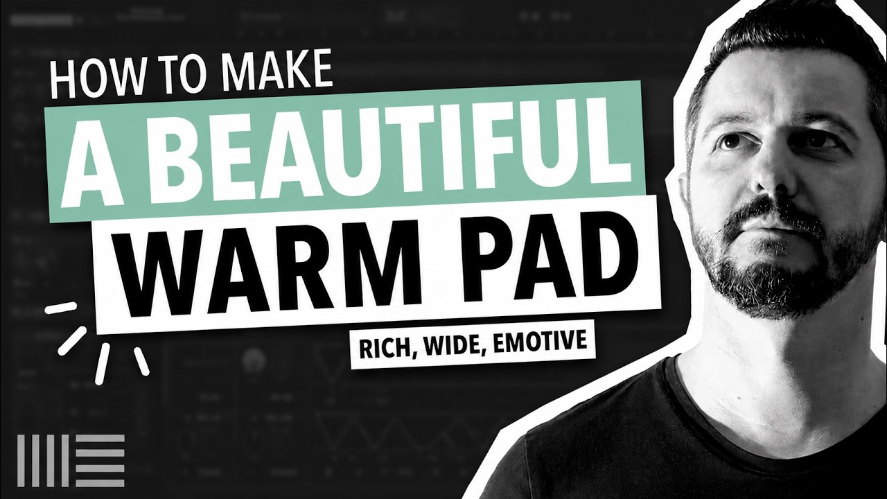 🔴 HOW TO MAKE A BEAUTIFUL WARM PAD | ABLETON LIVE