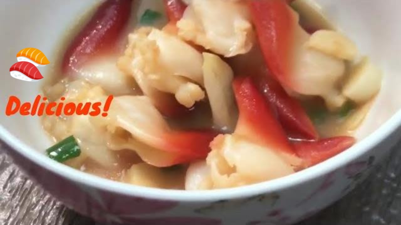 Authentic Cantonese style Arctic Surf Clams EASY RECIPE - Munchies with Jie 🦪