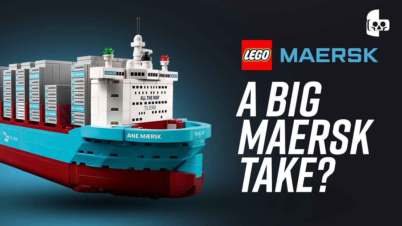 LEGO Maersk is back! Maersk Dual-Fuel Container Vessel REVEALED