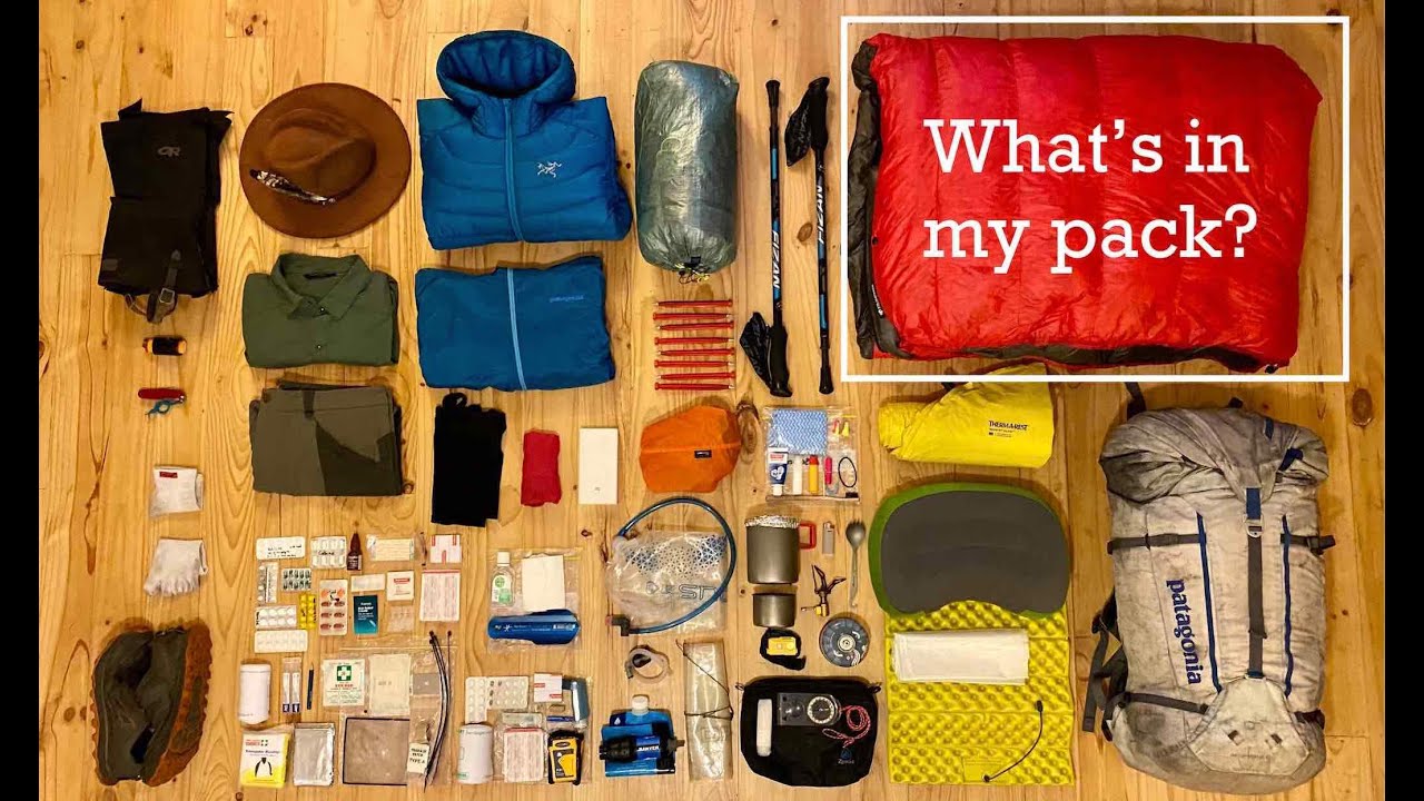 What's in my pack | Ultralight gear for hiking Australia | Packing for a backpacking trip