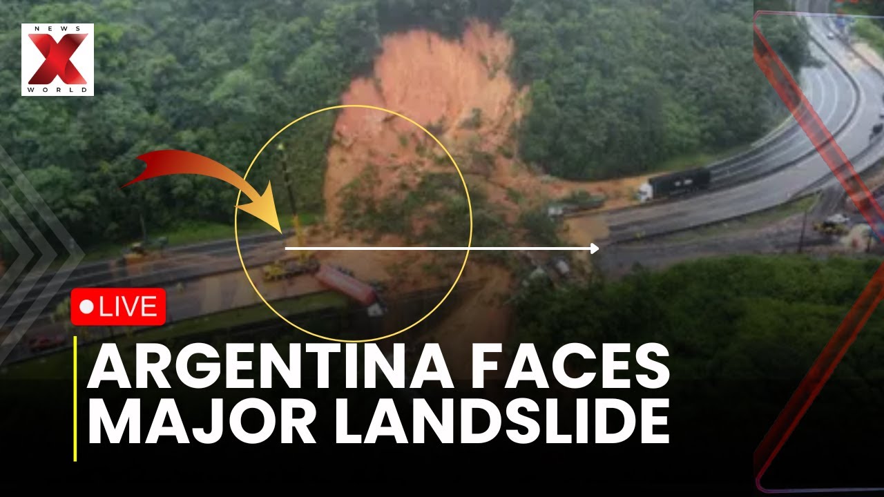 Argentina Landslide Live: Southern Argentina landslide damages homes and infrastructure| NewsX World