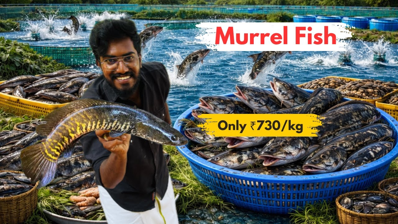 Морской окунь (змееголов) 🐟 Рыбоводство 🇮🇳 | Программист, ставший рыбоводом | Агропахта | #фермер...