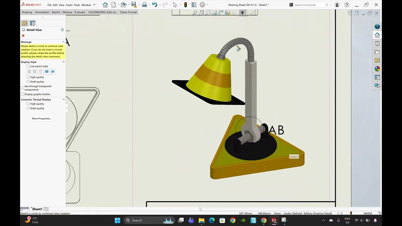 Solidworks - Output 7 Drawing Sheet