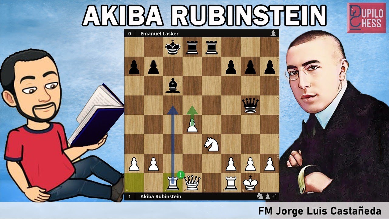 El Campeón mundial es derribado!! / Rubinstein vs Lasker, San Petersburgo, 1909! / Primera batalla!!